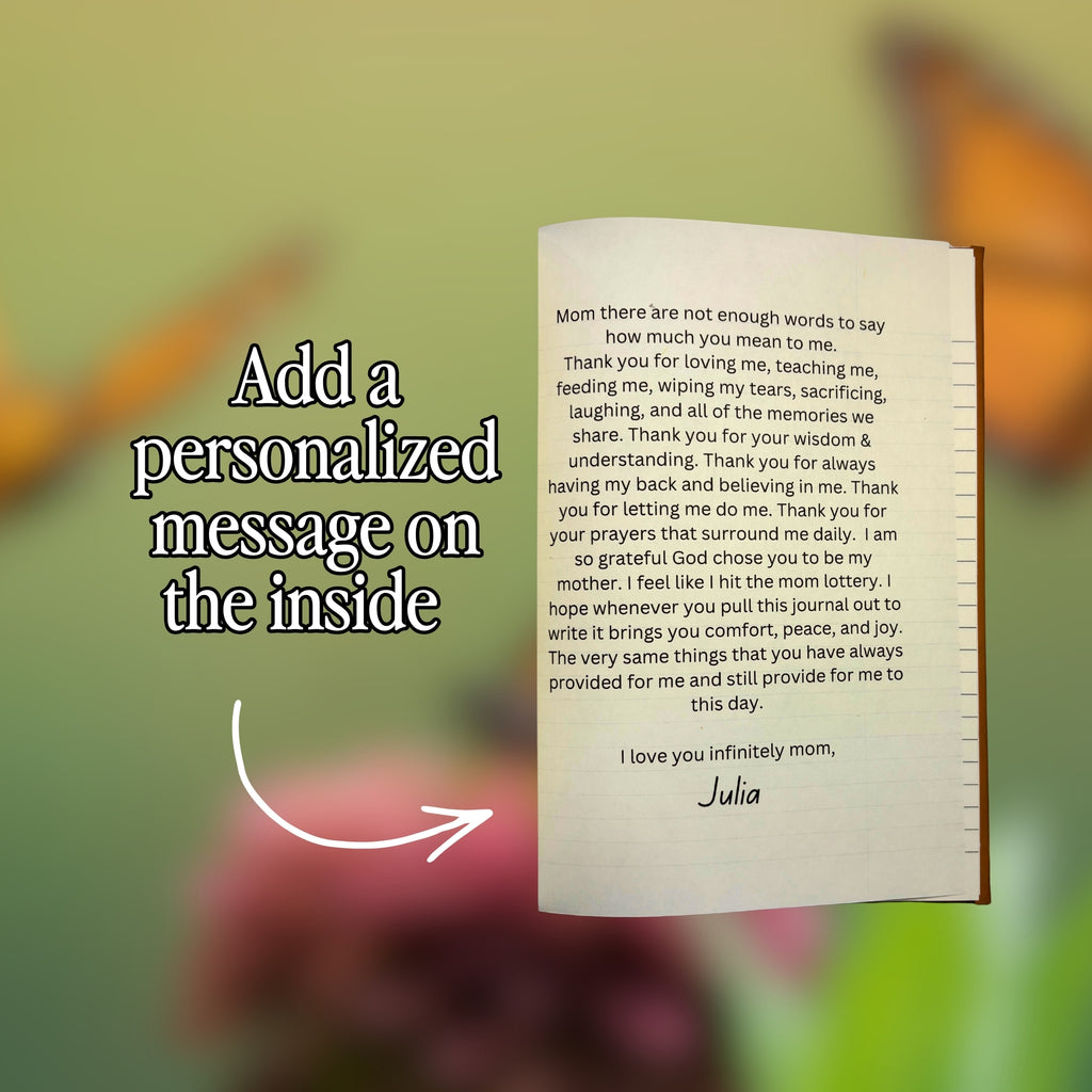 Personalized Mom Journal • Mothers Day Gift 2026
