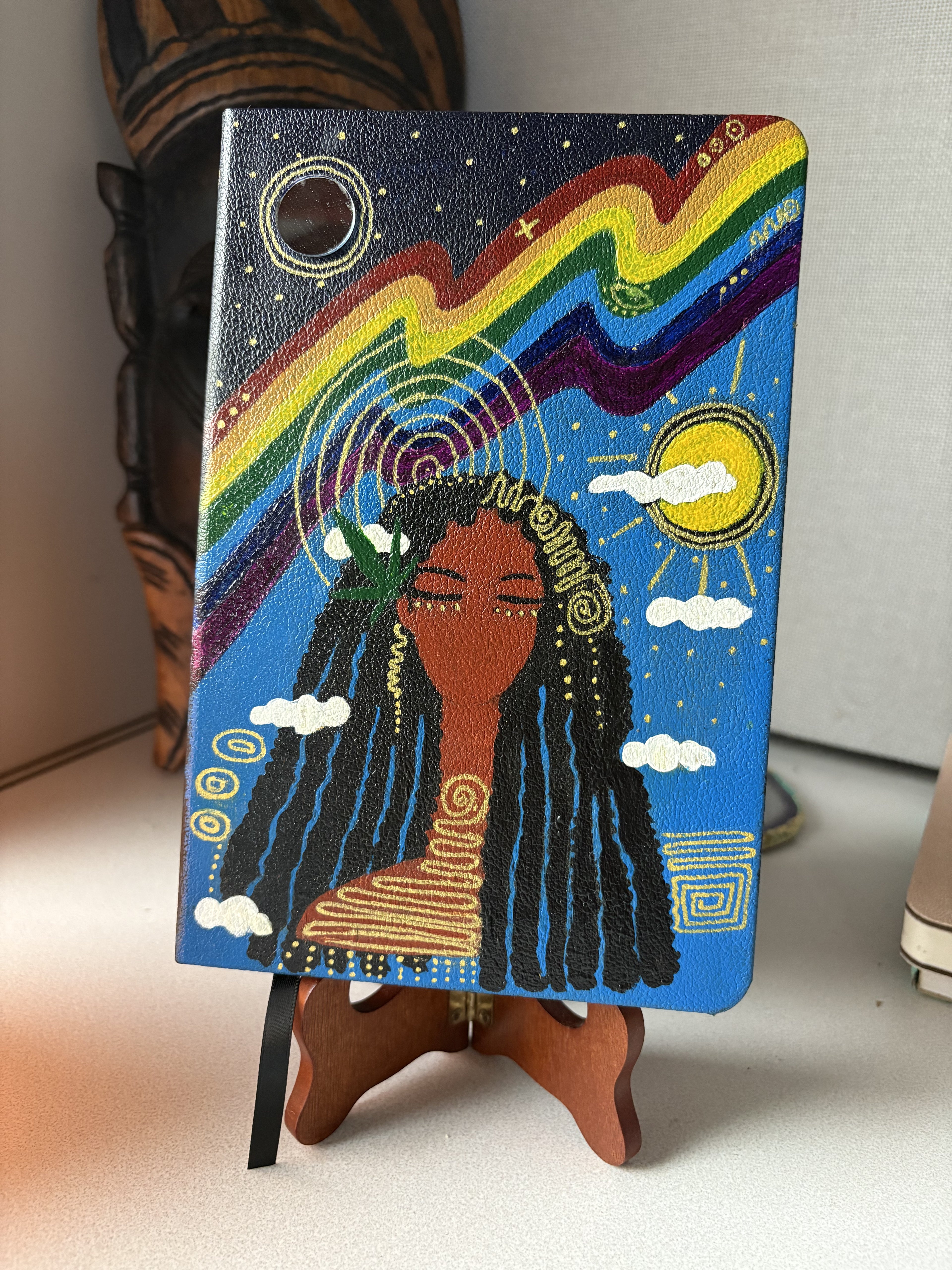 Up in the Clouds | Hand Painted Journal